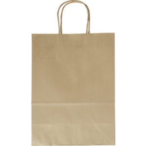 folia Sac en papier, 240 x 120 x 310 mm, blanc