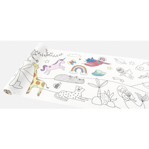 folia Rouleau de coloriage, motifs ADVENTURE, 300 mm x 4 m