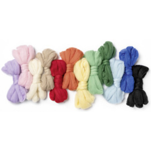 folia Laine feutrée 'RAINBOW', 350 g, assortie
