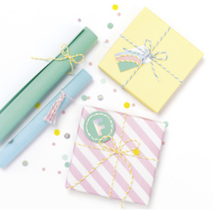 folia Ficelle décorative 'Bakers Twine PASTELL'