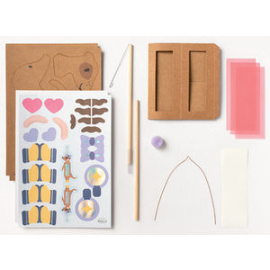 folia Kit de lanterne AUTUMN FRIENDS, naturel