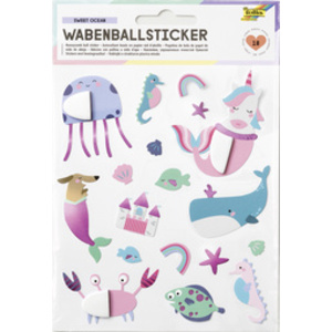 folia Sticker boule en papier DINO-MITE