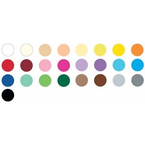 folia Papier de couleur, (L)500x(H)700mm, 130 g/m2, assorti