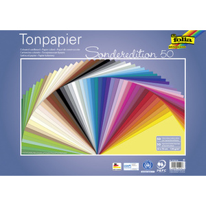 folia Papier de couleur édition spéciale 50, (L)500x(H)700mm