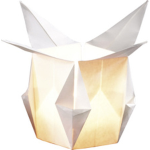 folia Papier origami pour photophore, 300 x 300 mm, blanc