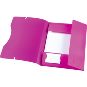 folia Chemise à élastique FLUO, PP, A4, assorti