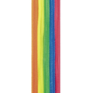 folia Fil chenille 'FLUO', longueur: 500 mm, assorti