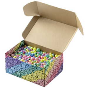 folia Mélange de perles en bois NATURAL Jumbobox, 1 kg