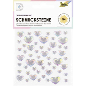 folia Pierre décorative HEARTS PASTEL, autocollant