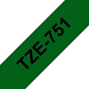 brother TZe-Tape TZe-751 cassette à ruban, Largeur: 24 mm  - 62291