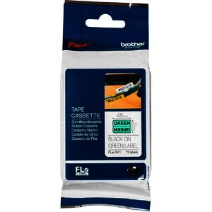 brother FLe-7511 Cassette à ruban, noir / vert