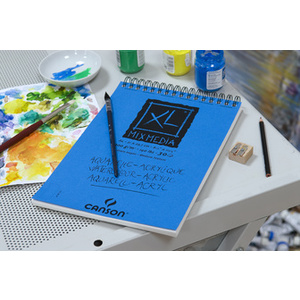 CANSON Bloc de dessin XL MIXED MEDIA Textured, A4