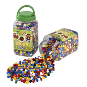 Hama Perles à repasser maxi 'mélange de couleur vive', boîte