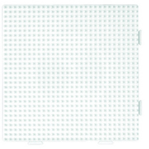 Hama Plaque pour perles midi 'Petit carré', blanc