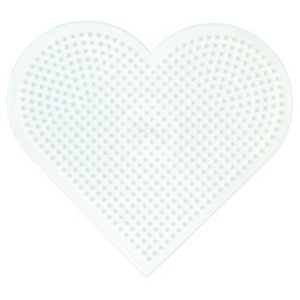 Hama Plaque pour perles midi 'Pégase/licorne', blanc