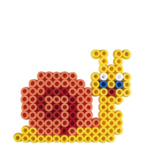 Hama Perles à repasser maxi + plaque 'animaux rapants',boîte