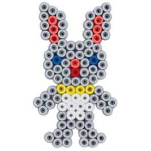 HAMA Perles à repasser maxi 'Lapin', sous blister