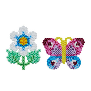 Hama Perles à repasser midi 'Papillon/petite fleur', blister