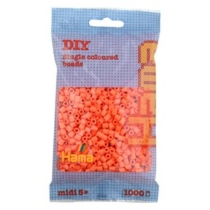 Hama Perles à repasser midi, sachet, jaune pâle