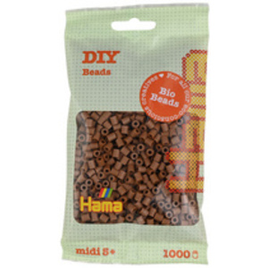 Hama Perles à repasser Bio midi, sachet, jaune pâle