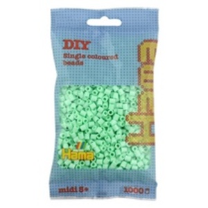 Hama Perles à repasser midi, dans un sachet, matcha