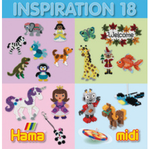 Hama Livre d'inspiration nr.18 pour perles à repasser midi