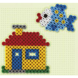 HAMA Plaque pour perles midi 'carré, cercle, hexagone'