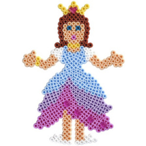 Hama Perles à repasser midi 'Princesse & sirène', coffret