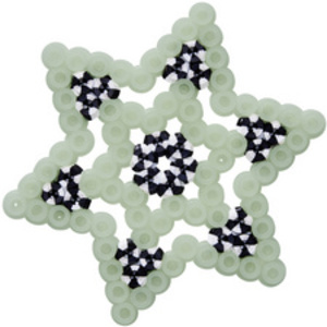 Hama Perles à repasser midi 'Etoile lumineuse', blister