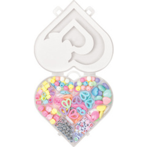 KNORR prandell Mélange de perles / Set bijou 'Coeur', 42 g