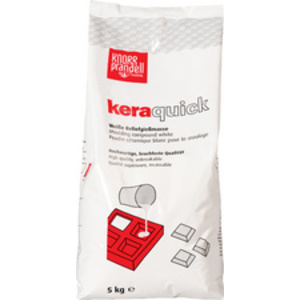 KNORR prandell Masse de coulée keraquick, 5 kg, blanc