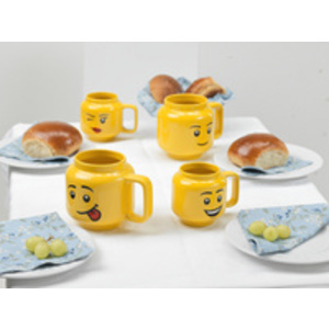 LEGO Tasse à café SILLY, 255 ml, dans un carton, jaune