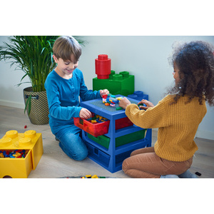 LEGO Module de classement 3-DRAWER STORAGE RACK, gris