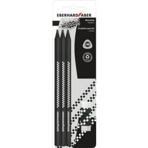 EBERHARD FABER Kit crayon de papier WINNER, HB, noir