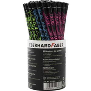 EBERHARD FABER Crayon de papier FLUO, HB, pot de 72