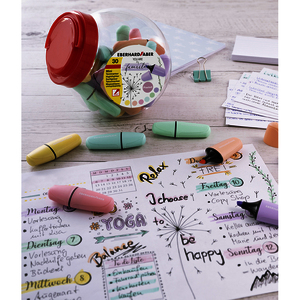 EBERHARD FABER Surligneur Mini Pastel, bonbonière de 30