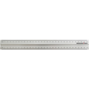 EBERHARD FABER Règle en métal, en aluminium, 300 mm