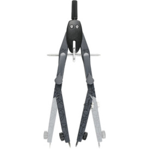 FABER-CASTELL Compas à réglage rapide, articulé, anthracite
