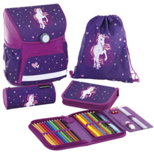 EBERHARD FABER Kit cartable EFAlino Licorne, 4 pièces