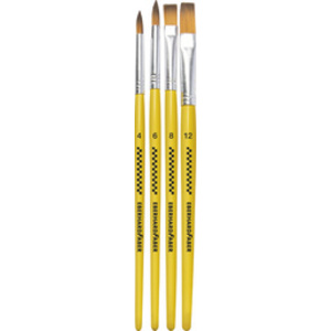 EBERHARD FABER Set de pinceaux synthétiques WINNER, 4 pièces