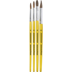 EBERHARD FABER Set de pinceaux WINNER, 4 pièces