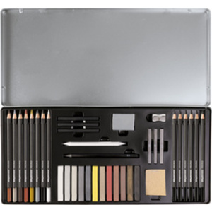 EBERHARD FABER Kit de dessin Artist Color, 37 pièces