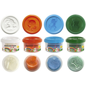 EBERHARD FABER Kit pâte à modeler Mini Kids, tons de base