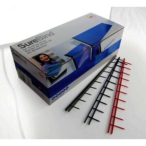 GBC Peigne à relier SureBind, 25 mm, A4, en PVC, bleu