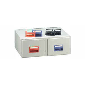 REXEL Fichier à tiroir A4, 2 tiroirs, gris