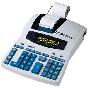 ibico Calculatrice imprimante professionelle 1231X  - 63643