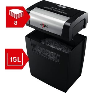 Rexel Destructeur de documents Momentum X308, particules