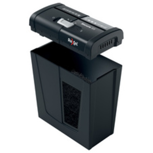 REXEL Destructeur de documents Secure S5, bandes 6 mm, noir
