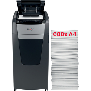 REXEL Destructeur de documents Optimum AutoFeed+ 600X