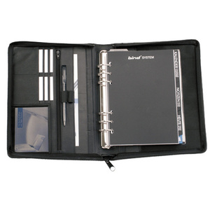 bind Agenda modèle T3-1, format A5, sans calendrier, noir